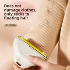 Compact washable pet hair remover for lifting lint and fur from fabric
