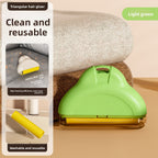 Green Furvelis compact washable pet hair remover