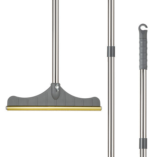 Grey Furvelis long-handle carpet and pet hair remover