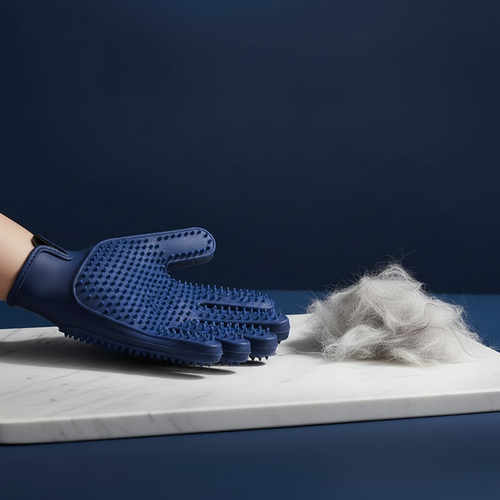 Silicone Grooming Glove Premium
