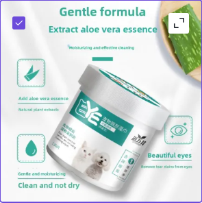Furvelis Pet Eye & Ear Cleaning Wipes